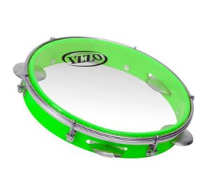 PANDEIRO 10″ GREEN NEON Samba World Percussion