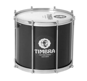 REPINIQUE 12”X30CM BLACK Samba World Percussion