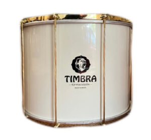 Surdo Axé 20" x 40cm white Gold HW Samba World Percussion