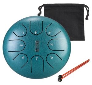 TONGUE DRUM TURQUOISE Samba World Percussion